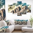 thumbnail image 1 of High Peaks of Dolomites - Landscape Photo Canvas Art Print, 1 of 3