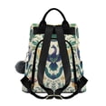 thumbnail image 2 of FORMRS Women's Travel Backpack Purse Anti-Theft Hidden Pockets Casual Shoulder Bag, Green Animals Pattern, 2 of 7