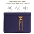 thumbnail image 3 of Coin Storage Book Money Stamp Album Collection Banknotes Supplies Books Versatile Pocket Display Holder, 3 of 6