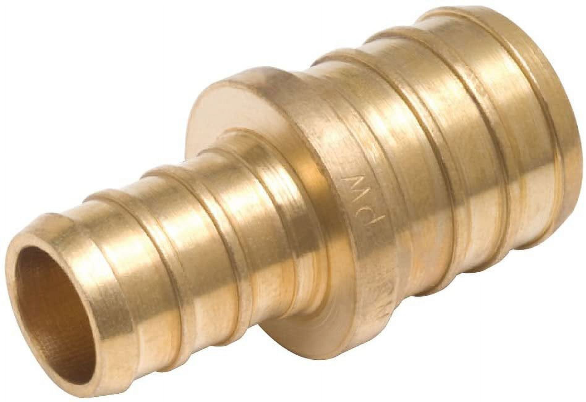SharkBite 1/2 Inch Brass Crimp Tee, Pack Of 10 - PEX & PE-RT Plumbing Fitting, UC362LFA10