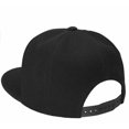 thumbnail image 3 of Snapback Adjustable Men's and Women Solid Plain Flat Brim Hat Baseball Cap Hip Hop Style, 3 of 18