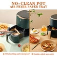 thumbnail image 2 of Air Fryer Liners,150 Pcs Air Fryer Paper Liners 6.3 inch,Non-Stick Air Fryer Liners Disposable for 3-5QT Air Fryer Waterproof and Oil-proof Food Grade, 2 of 7