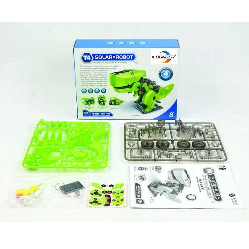 solar robot dinosaur