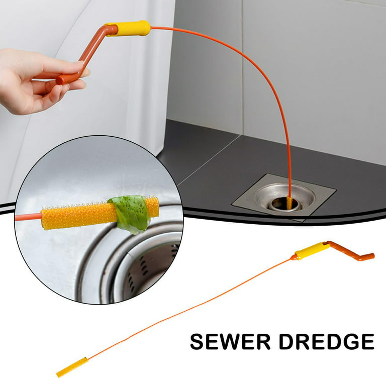 Clean With Me! FlexiSnake Drain Weasel Sink Snake Cleaner Demo and Review 