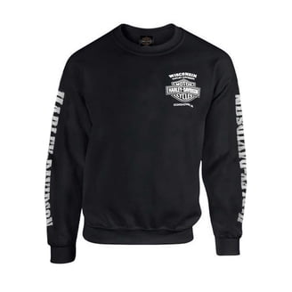 Harley-Davidson, Men's Eagle Piston Full-Zip Hoodie, XL, Black