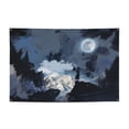 thumbnail image 1 of Fantasy Full Moon Knight Painting Sign Banner, Mountains Drawing Hanging Banners Backdrop Festive Party Decor for Indoor Outdoor, 47 x 71 inches, 1 of 7