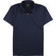 thumbnail image 1 of Alfani Mens Quarter-Zip Rugby Polo Shirt, Azul, XX-Large, 1 of 1