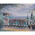 thumbnail image 2 of Unknown 24x20 White Modern Wood Framed Museum Art Print Titled - Ocean View, 2 of 4