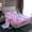 Pink Purple, variant on Homewish Disco Ball Queen Sheets, Pink Bow 4-Piece Microfiber Bedroom Decor