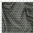 thumbnail image 4 of Soimoi Gray Poly Georgette Fabric Snowman & Snowflake Christmas Printed Fabric 1 Yard 52 Inch Wide, 4 of 5