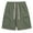 Army Green@GC@, variant on CONZONE Mens Casual Cargo Shorts Elastic Waist Drawstring Athletic Shorts for Men Solid Color Lightweight Loose Fit Workout Gym Shorts With Pockets