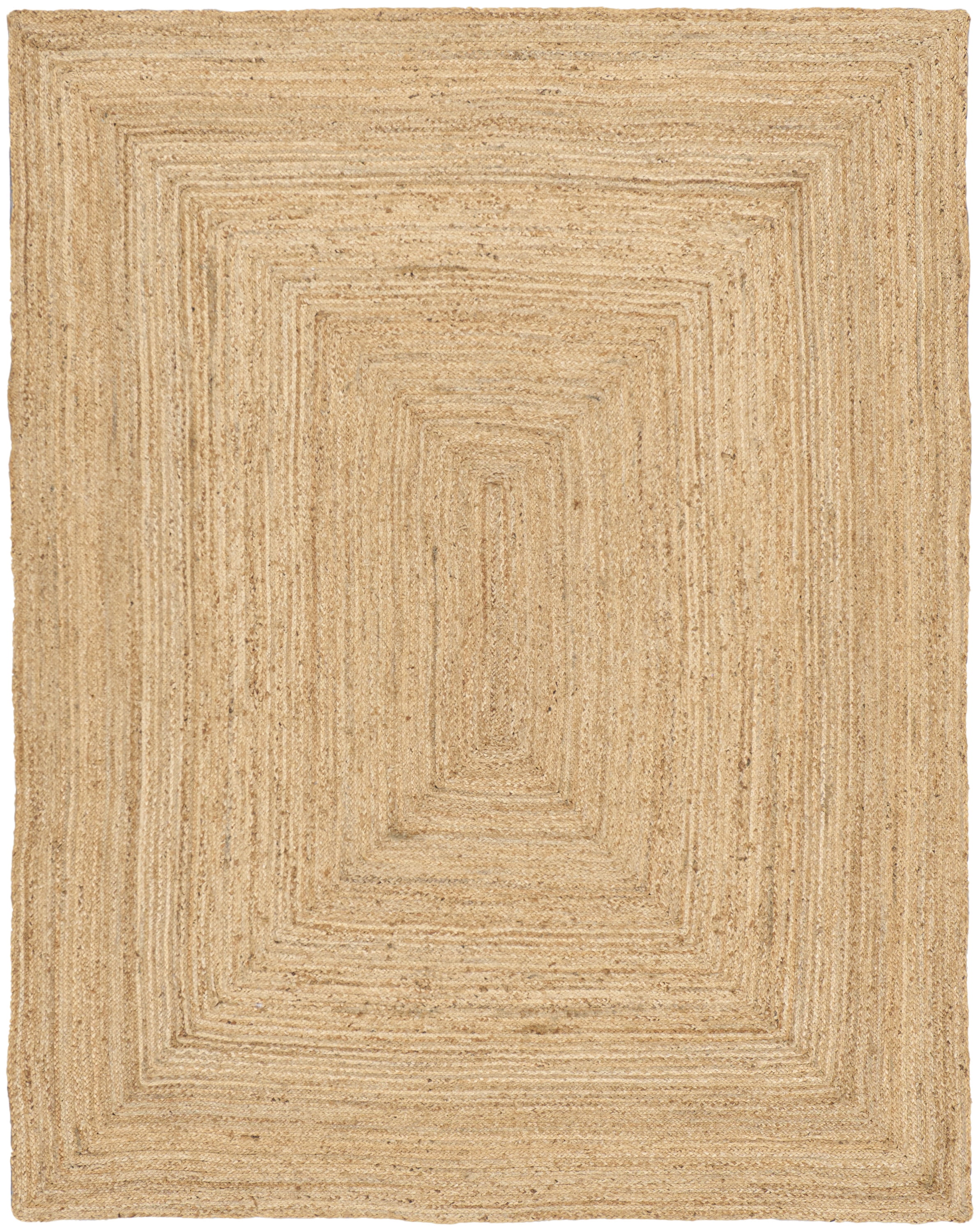 Nourison Natural Jute Coastal, Nautical & Beach Natural 8' x 10' Area Rug (8x10)
