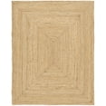 thumbnail image 2 of Nourison Natural Jute Coastal, Nautical & Beach Natural 6' x 9' Area Rug (6x9), 2 of 8