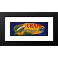 thumbnail image 2 of Anonymous 18x9 Black Modern Framed Museum Art Print Titled - Crane Brand Citrus Label (1930-1950), 2 of 5