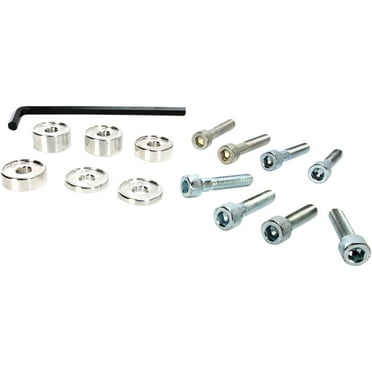 Moose Racing Handlebar Riser Kit Silver (23-016)