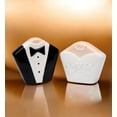 thumbnail image 2 of Appletree Design The Perfect Wedding Tuxedo and Gown Salt and Pepper Set, 2-1/4-Inch, 2 of 3