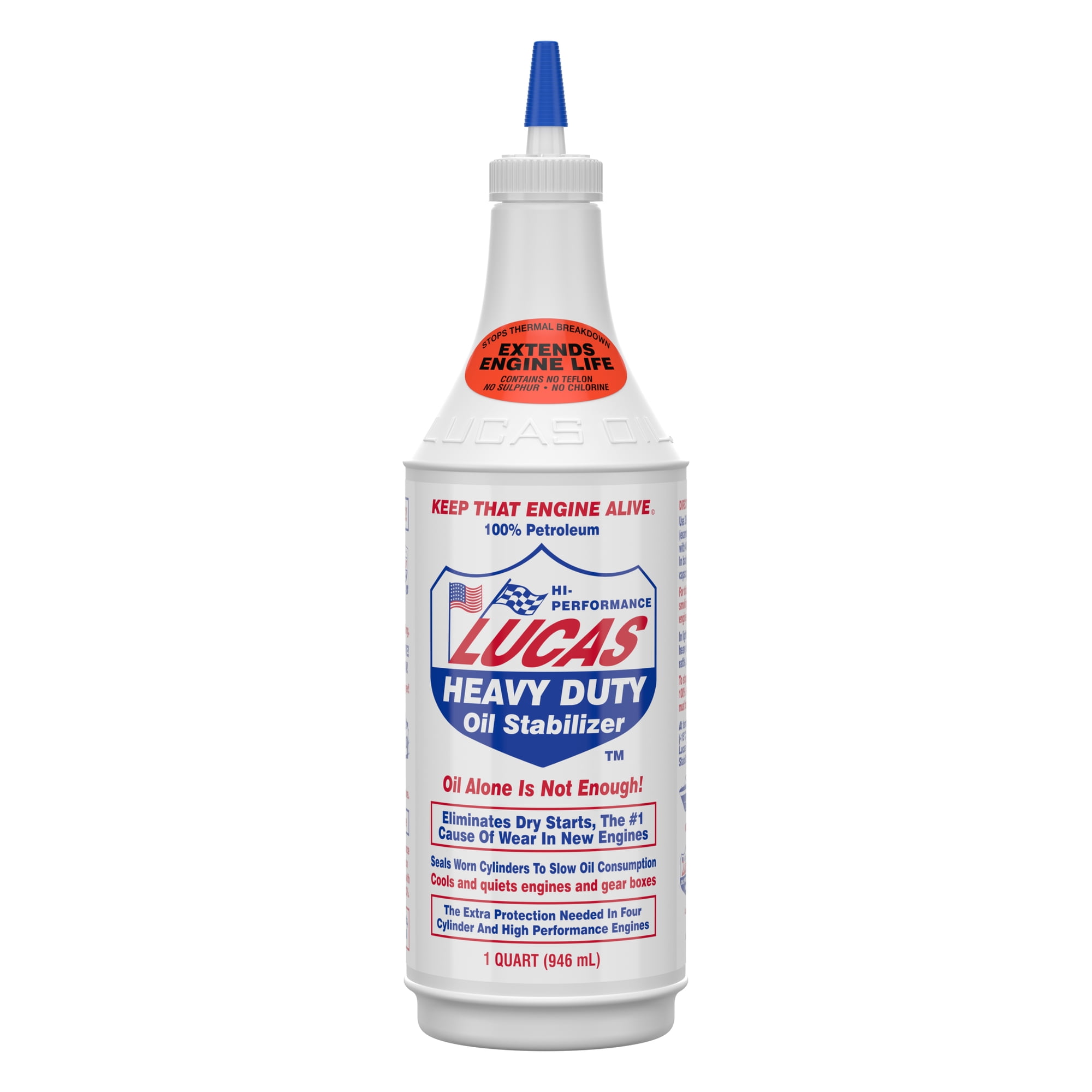 Lucas Oil Heavy Duty Oil Stabilizer for Engines, 32 oz