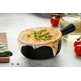 thumbnail image 4 of Kook French Onion Soup Crock Ceramic Bowls 4-Piece Stoneware Kitchen Set, Black, 4 of 4