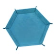 thumbnail image 3 of Organizador de soporte de bandeja de dados plegable multifuncional para cosas, aperitivos, joyería Azul Yotijar bandeja de dados, 3 of 8