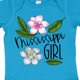 thumbnail image 4 of Inktastic Mississippi Girl Magnolia Flowers and Leaves Girls Baby Bodysuit, 4 of 5