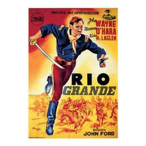 Rio Grande Movie Poster 11 X 17 Walmart Com Walmart Com