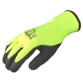 thumbnail image 3 of SAFEGEAR Sandy Latex Palm Terry Lined Gloves, 3 Pairs, Small, Cold Grip, 3 of 4