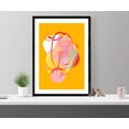 thumbnail image 2 of Abstract Artwork Orange Design Wall Art Wall Decor I Canvas Prints Framed art, 2 of 5