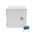 thumbnail image 1 of Outdoor Lockable Weatherproof Electrical Box with 1 Set Stainless Steel Anti Theft Sockets Protection Cover for Secure Use, 1 of 8