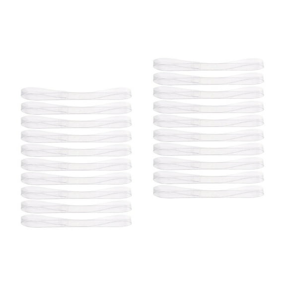 2 Pieces Extender Buckle Heels Transparent Shoelaces TPU