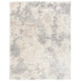 thumbnail image 2 of Safavieh Cloud Rachelle Distressed Polyester Shag Area Rug, Ivory/Gray, 9' x 12', 2 of 10