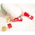 thumbnail image 2 of Pavilion - Dear Santa I Can Explain - Knee High Newborn 0-12 Months Red Unisex Christmas Baby Socks, 2 of 7