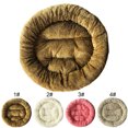 thumbnail image 3 of Lit pour Animaux Rond d'Hiver Lit Chaud pour Chien Coussin pour Chiots Chats, 3 of 4