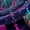 Black Purple Teal, variant on Castle Fairy Boho Mandala Black Out Curtains,Bohemian Curtains Pack of 2 (42x63 Each)