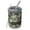White, variant on Camouflage 12oz Stainless Steel Coffee Mug – Double-Wall Insulated Cup with Spill-Resistant Lid, 360° Full-Print Design, Keeps Drinks Hot & Cold for Home, Office, Travel, Thanksgiving,Christmas