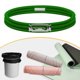 thumbnail image 1 of Banda elástica para bote de basura, banda para caja de , cordón ajustable, diseño de , soporte para bolsa de basura para dormitorio, escuela, verde 140cm, 1 of 8