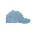 thumbnail image 4 of Top Headwear Kids Baseball Hat - Boys Girls Low Profile Cap Denim Washed, Light Blue, 4 of 4