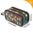 thumbnail image 4 of FORMRS Pencil Case with 3 Compartments Zipper Pouch, Elementary School Level and up, Red Christmas Light, 4 of 8