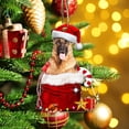 thumbnail image 5 of HAHDAXIA German Shepherd Christmas Tree Ornament - German Shepherd Dog Lovers Gift Idea Xmas Decoration - Cute German Shepherd Dog Christmas Tree Topper Ornament, 5 of 5