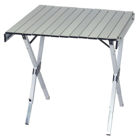 Camp & Go Silver Expandable Roll Top Table