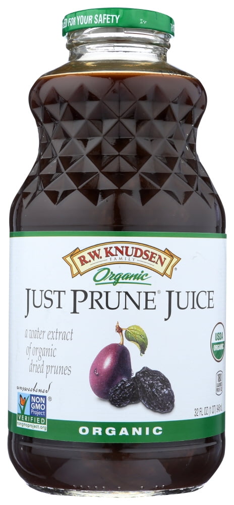R W Knudsen Family Organic Just Prune Juice 32 Fluid Ounce Packaging May Vary Walmart Com R W Knudsen Family Organic Just Prune Juice 32 Fluid Ounce Packaging May Vary Walmart Com