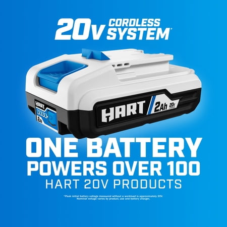 HART 20-VOLT 6-1/2-INCH BATTERY-POWERED CIRCULAR SAW (BATTERY NOT INCLUDED)