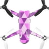 MightySkins PABEBOP2-Pink Geo Tile Skin Decal Wrap for Parrot Bebop 2 Quadcopter Drone - Pink Geo Tile