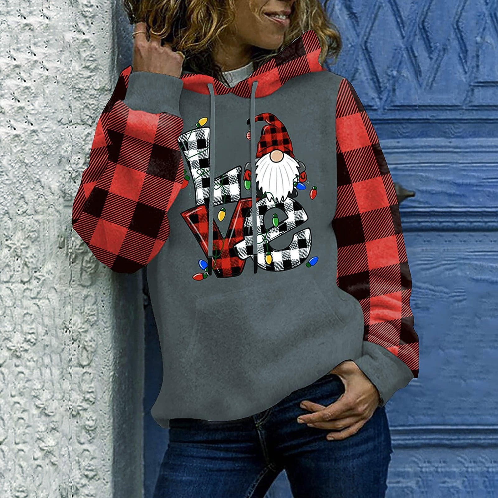 Winter Womens Christmas Hoodies Autumn 