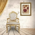 thumbnail image 3 of Cohen, Marietta 25x32 Gold Ornate Wood Framed with Double Matting Museum Art Print Titled - Textured Poppies I, 3 of 4