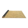 thumbnail image 2 of Ahgly Company Indoor Rectangle Solid Brown Modern Area Rugs, 5' x 8', 2 of 4