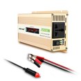 thumbnail image 3 of Onever 2000W Inversor De Corriente Para Automóvil Convertidor Dc 12V A Ac 220V Energía De Onda Sinusoidal Modificada Con Salidas De Ca Y Cargador Usb 2.1A Soporte De Pantalla Digital Lcd Control De Advancent VI003808-00, 3 of 6