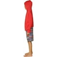 thumbnail image 5 of INGEAR Boys UPF 50+ Sun Protection Hoodie , Red, S, 5 of 7