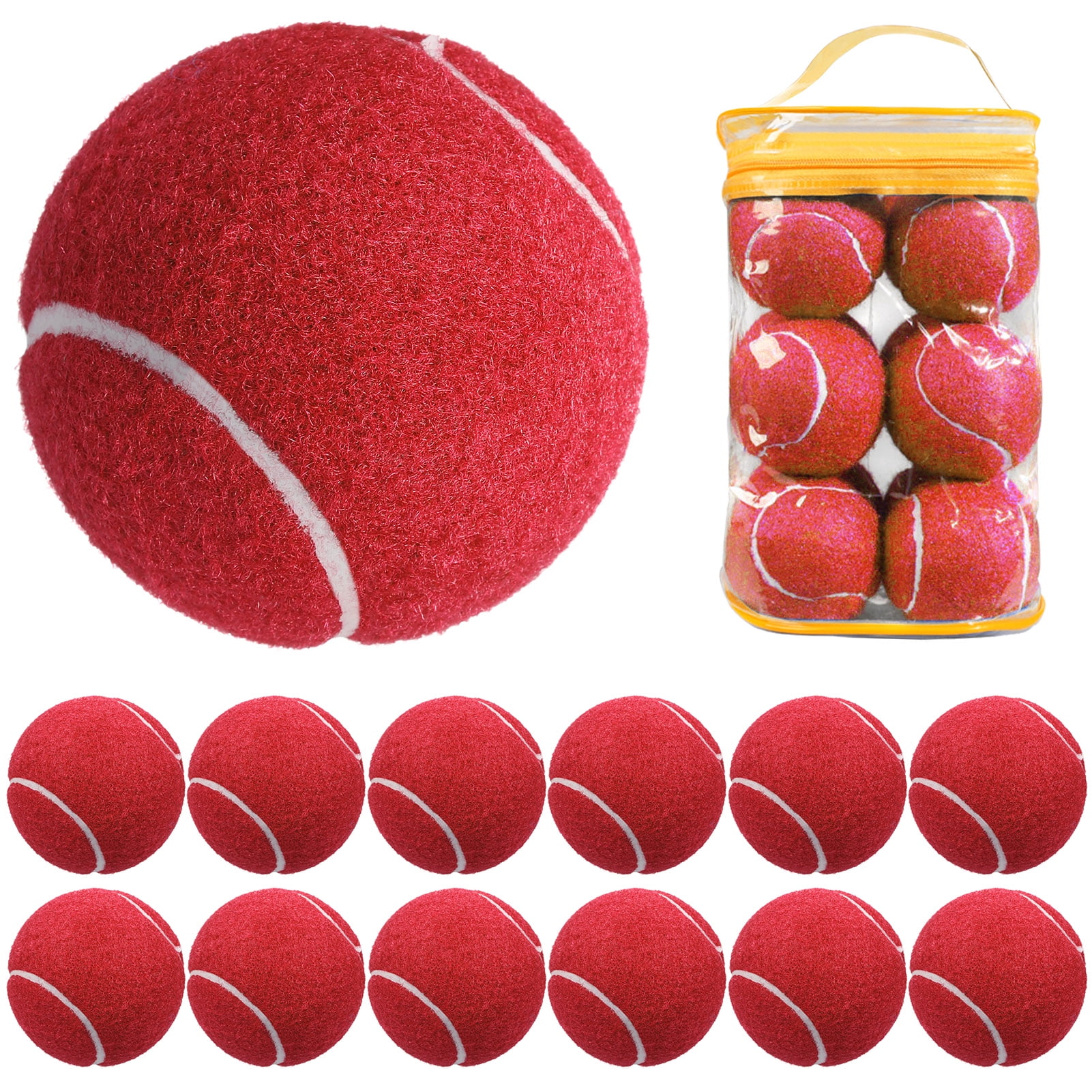 Festnight 12 Packs Pressure Matching and Training Tennis Balls