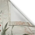 thumbnail image 2 of Ambesonne Minimal Flowers Kitchen Curtains, Wildflowers Meadow, 55"x39", Blush Ivory Sage Green, 2 of 3
