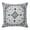 Navy, Cream, Slate, variant on Throw Pillow Covers 16x16 Inch, Farmhouse Boho Decorative Pillow Cases for Couch Sofa Bed, Blue Country Vintage Chic Abstract Floral Cotton Linen Square Home Decor Pillowcases with Hidden Zipper